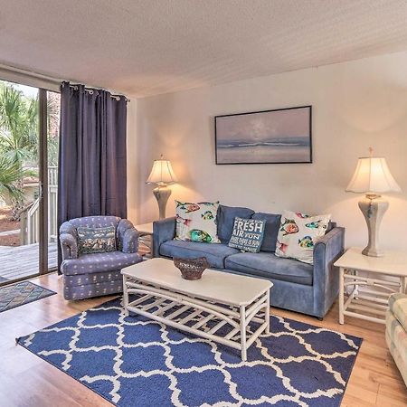 Hilton Head Island Townhome Patio, Walk To Beach Exterior photo
