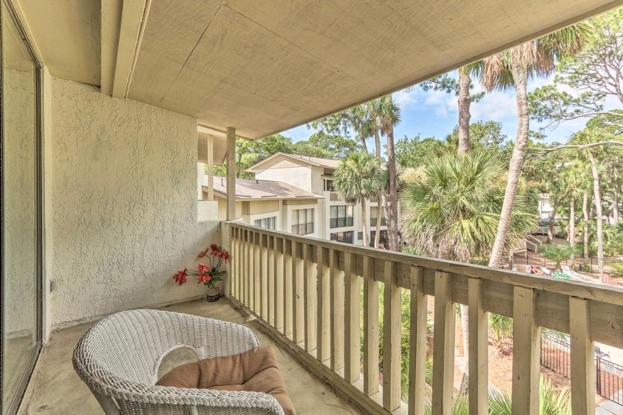 Hilton Head Island Townhome Patio, Walk To Beach Exterior photo